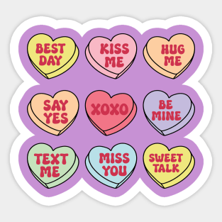 Pills Love XOXO Hug Me Be Mine Best Day Miss You Sticker